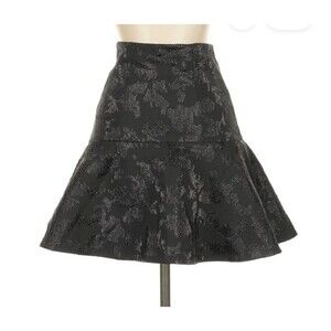 & Other Stories X Stockholm Atelier NEW Glam Black Mini skirt Size 4 NWT